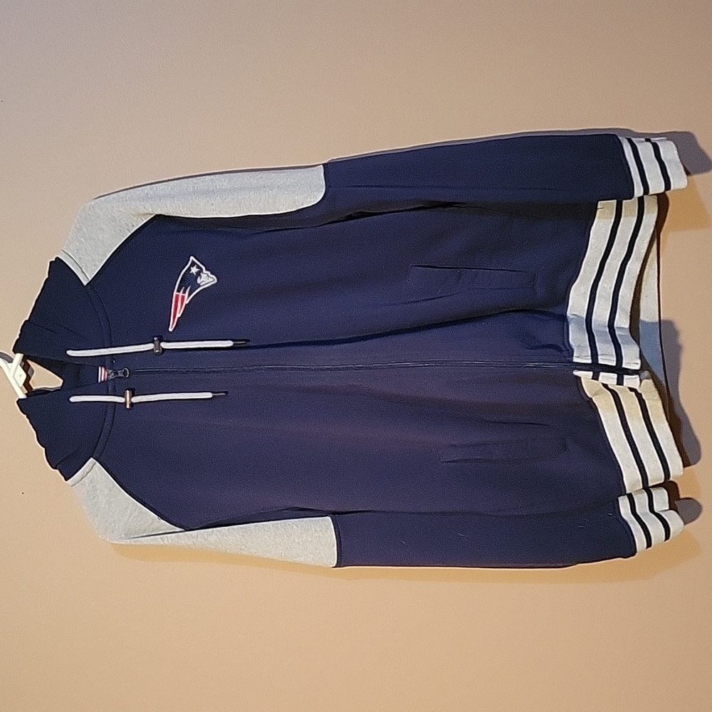 New England Patriots Zip Up Hoodie NFL Brand XL